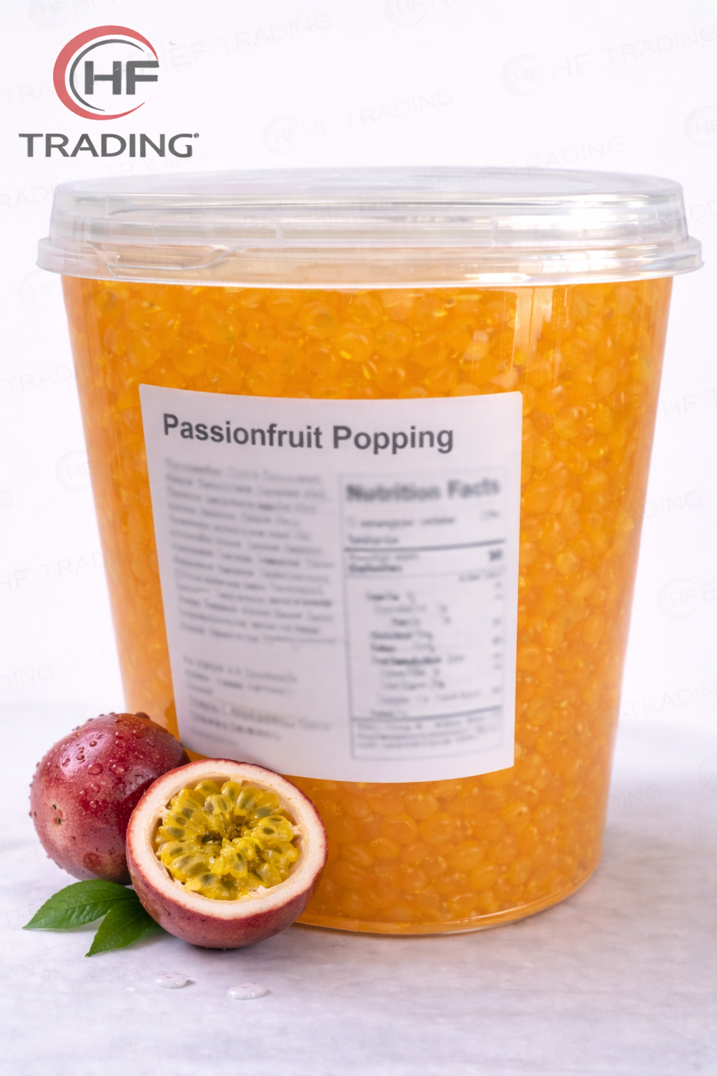 Passionfruit popping for Bubble tea