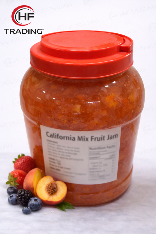California mix fruit jam for bubble tea - 4.2kg