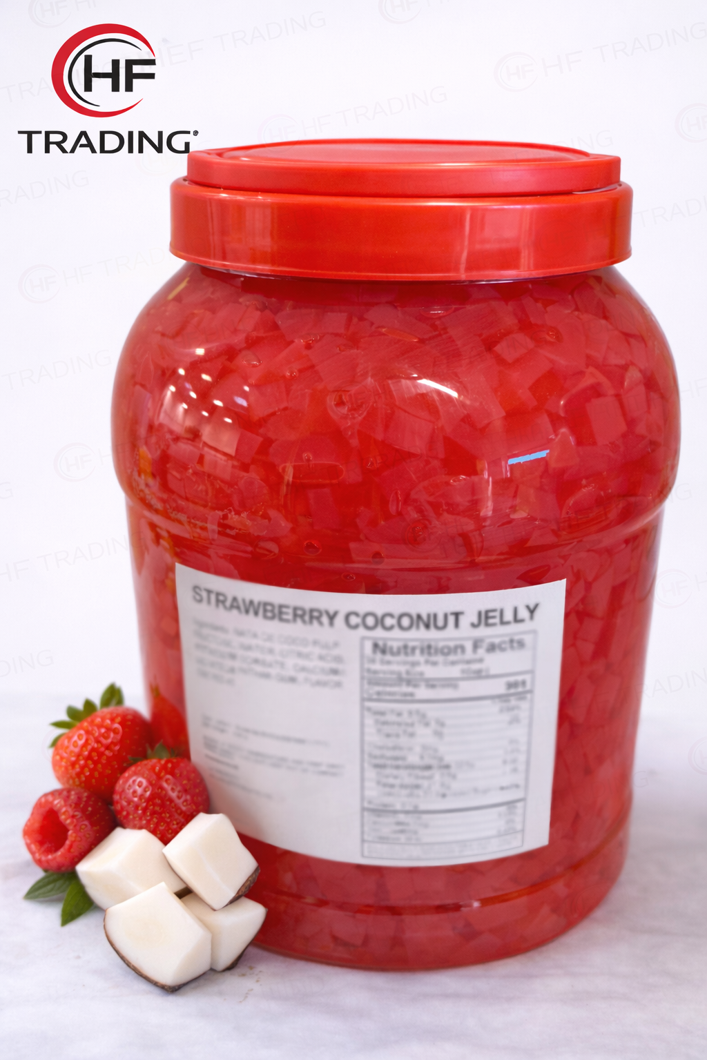 Strawberry flavor Jelly for Bubble Tea