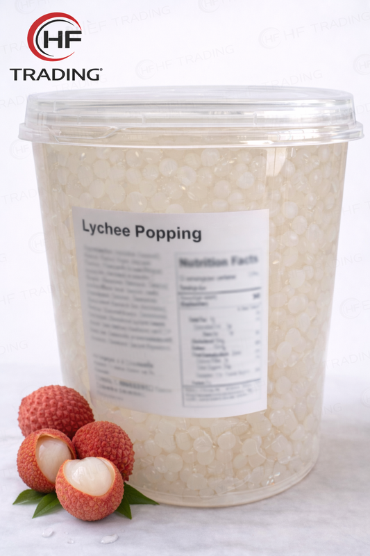 Lychee Popping Boba for Bubble Tea