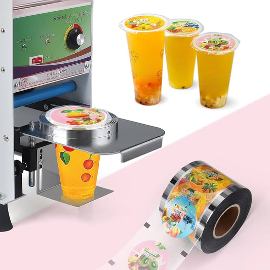Automatic Bubble Tea Cup Sealing Machine