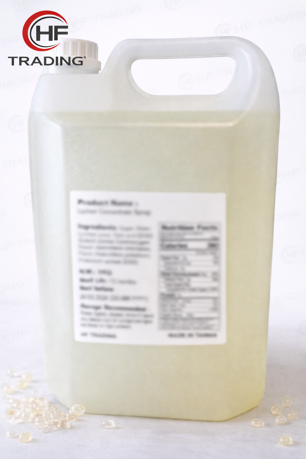 Lychee Syrup for Bubble Tea – 5kg