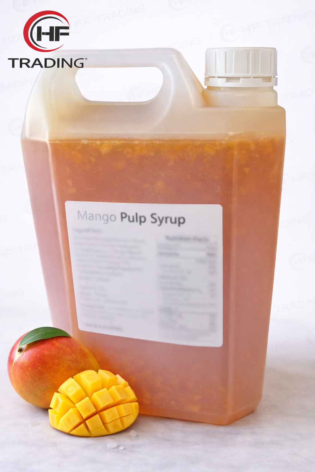 Mango Syrup with Pulp for Bubble Tea – 5kg